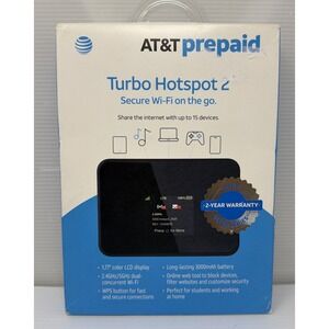 AT&T Turbo 256MB Prepaid Hotspot 2 -Black (6962C)